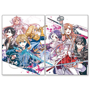 1割引*送料無料☆5枚組 A4クリアファイル/SAOソードアート