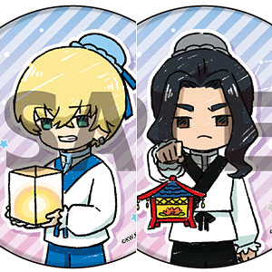 缶バッジ2個セット「TVアニメ『東京リベンジャーズ』」10/松野千冬＆場地圭介 七夕ver.(グラフアートイラスト)