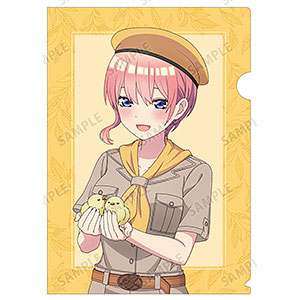 映画『五等分の花嫁』 東武動物公園コラボ 描き下ろしイラスト 中野一花 サファリルックver. クリアファイル