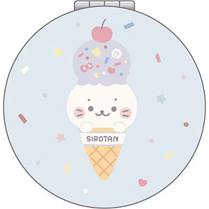 しろたん × サンリオキャラクターズ 折りたたみミラー しろたん