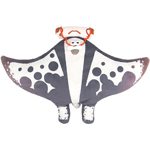 スプラトゥーン3 ALL STAR COLLECTION ぬいぐるみ SP47 マンタロー(S)