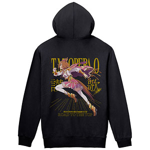 ウマ娘 プリティーダービー RTTT テイエムオペラオー バックプリントジップパーカー メンズ M