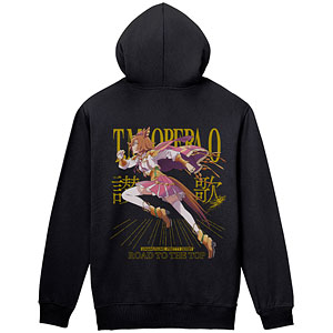 ウマ娘 プリティーダービー RTTT テイエムオペラオー バックプリントジップパーカー レディース L