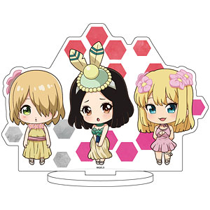 キャラアクリルフィギュア「Dr.STONE」25/銀狼＆アマリリス＆コハク(ミニキャライラスト)