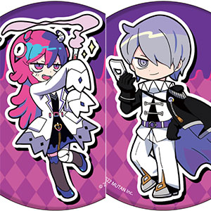 缶バッジ2個セット「GOONYA MONSTER」01/アネモネ＆スラッグ(公式イラスト)