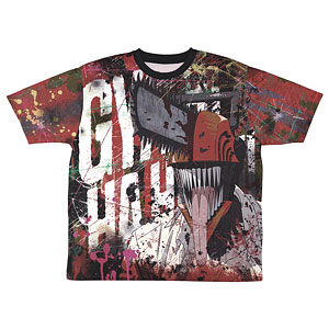 チェンソーマン　フルグラフィックTシャツ　特典　缶バッジのみ　未開封 チェンソーマン 両面フルグラフィックTシャツ/XL（再販）[コスパ