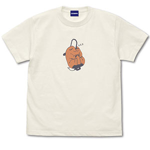 チェンソーマン ポチタTシャツ/VANILLA WHITE-S