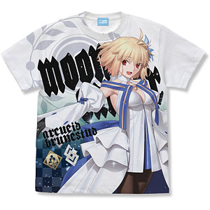 Fate/Grand Order ムーンキャンサー/アルクェイド・ブリュンスタッド フルグラフィックTシャツ/WHITE-S
