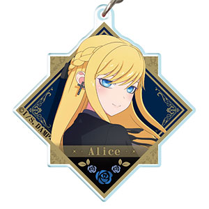 死神坊ちゃんと黒メイド アクリルキーホルダー デザイン02(アリス/A)