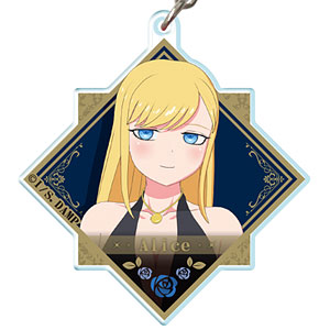 死神坊ちゃんと黒メイド アクリルキーホルダー デザイン03(アリス/B)