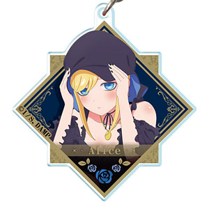 死神坊ちゃんと黒メイド アクリルキーホルダー デザイン04(アリス/C)