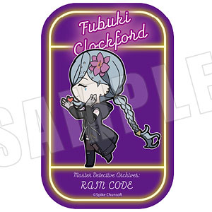 超探偵事件簿 レインコード きゃらまーち スクエアカンバッジ 06.フブキクロックフォード