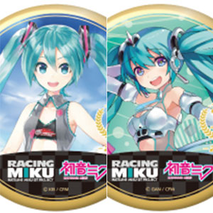 レーシングミク 15周年記念 トレーディングおっきめメタリック缶バッジ BOX 初音ミク GTプロジェクト 15周年記念 トレーディングおっきめ