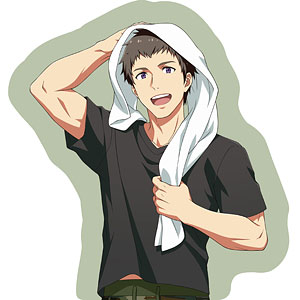 アイドルマスター SideM ビッグダイカットクッション 信玄誠司 朝のひととき