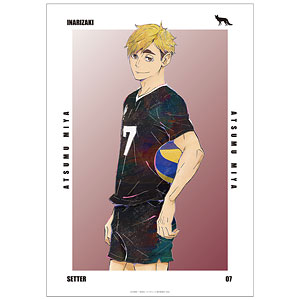 ハイキュー！！ 宮侑 Ani-Art 第6弾 A3マット加工ポスター