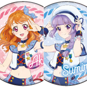 神崎美月　ハートホログラム缶バッジ　15点 アイカツ！ 大衣装展 ポストカード ホログラムハート缶バッジ