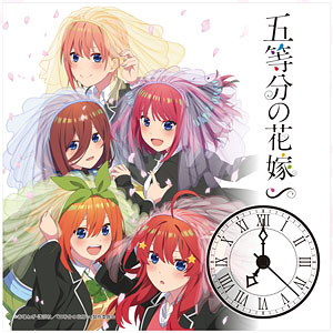 五等分の花嫁∽ アクリル時計 集合ウェディングベール