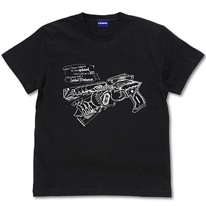『劇場版 PSYCHO-PASS サイコパス PROVIDENCE』 ドミネーター 蓄光Tシャツ/BLACK-XL