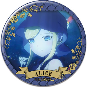死神坊ちゃんと黒メイド 缶バッジ デザイン04(アリス/C