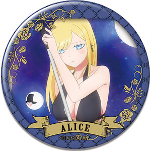 死神坊ちゃんと黒メイド 缶バッジ デザイン02(アリス/A