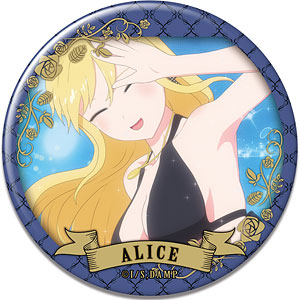 死神坊ちゃんと黒メイド 缶バッジ デザイン02(アリス/A