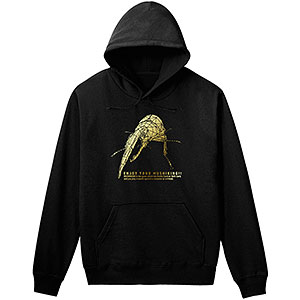 甲虫王者ムシキング ヘルクレスオキシデンタリス 箔プリントパーカー メンズ L