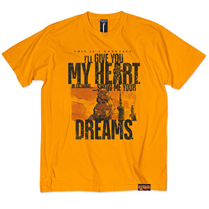 TVアニメ『チェンソーマン』 オープニングイラストTシャツ2 ゴールド M