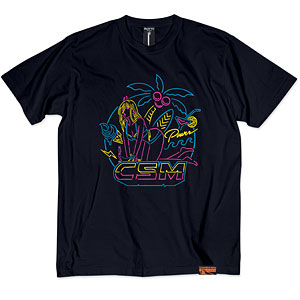 TVアニメ『チェンソーマン』 オープニングイラストTシャツ5 ダークネイビー M