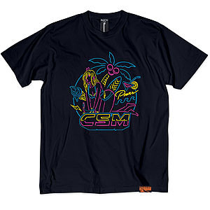 TVアニメ『チェンソーマン』 オープニングイラストTシャツ5 ダークネイビー L