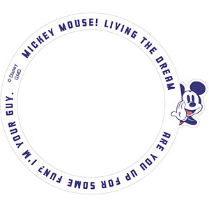 ディズニーキャラクター MagSafe対応 メタルステッカー ミッキーマウス