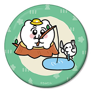 ちみたん 描き下ろしイラスト ちみたん H キャンプver. 缶ミラー