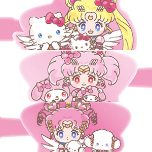 劇場版「美少女戦士セーラームーンCosmos」×サンリオキャラクターズ アクリルヘアクリップ(1) (3個入り)