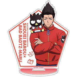 キャラアクリルフィギュア ブルーロック×サンリオキャラクターズ 15/馬狼照英×バッドばつ丸 バストアップ(描き下ろし)