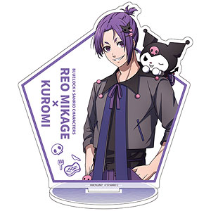 キャラアクリルフィギュア ブルーロック×サンリオキャラクターズ 17/御影玲王×クロミ バストアップ(描き下ろし)