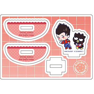 ゆらゆらアクリルスタンド「TVアニメ『ブルーロック』×サンリオキャラクターズ」05/馬狼照英×バッドばつ丸(ミニキャライラスト)