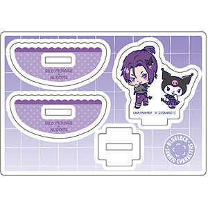 ゆらゆらアクリルスタンド「TVアニメ『ブルーロック』×サンリオキャラクターズ」07/御影玲王×クロミ(ミニキャライラスト)