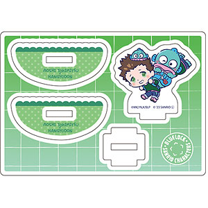 ゆらゆらアクリルスタンド「TVアニメ『ブルーロック』×サンリオキャラクターズ」10/時光青志×ハンギョドン(ミニキャライラスト)