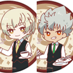 缶バッジ「KING OF PRISM ALL STARS -プリズムショー☆ベストテン-」21/喫茶 レトロアートイラスト 6個入りBOX