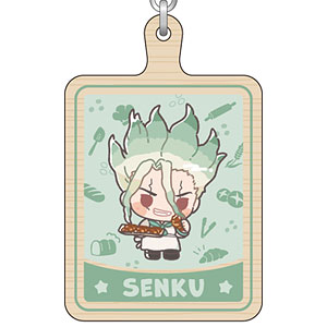 Dr.STONE ウッドキーホルダー 石神千空