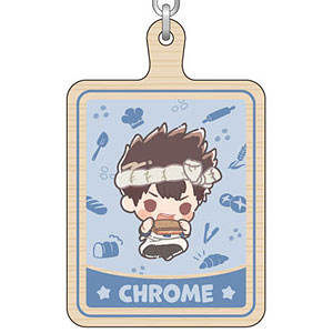 Dr.STONE ウッドキーホルダー クロム