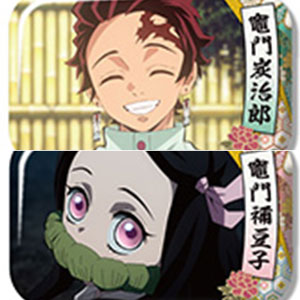 アニメ「鬼滅の刃」 まるかくカンバッジ6　12個入りBOX