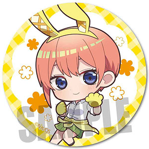 ぷかっしゅ缶バッジ 五等分の花嫁∽ 中野一花 うさみみver.