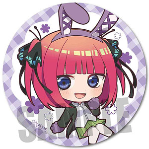 ぷかっしゅ缶バッジ 五等分の花嫁∽ 中野二乃 うさみみver.