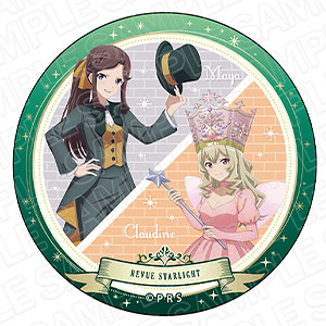 少女☆歌劇 レヴュースタァライト 缶ミラー 真矢・クロディーヌ WOZ ver.