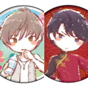 恋とプロデューサー　アニメ　ホロ缶バッジ　4個 恋とプロデューサー トレーディング缶バッジ