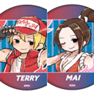 キングオブファイターズ グラフアート 缶バッジ 9個セット 缶バッジ「THE KING OF FIGHTERS '94」03/ブラインド(9種