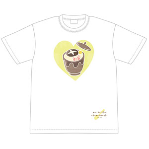 魔王城でおやすみ 怪鳥茶碗蒸しTシャツ XL