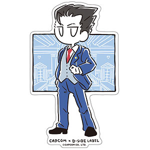 CAPCOM TRIP TOKAI 額装仕様 カプ旅ステッカーイラスト 逆転裁判 CAPCOM TRIP TOKAI 額装仕様 カプ旅ステッカーイラスト 逆転裁判