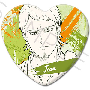 進撃の巨人 The Final Season 第9弾 ハート型缶バッジ WD (ジャン)