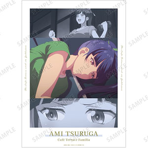 女神のカフェテラスA5サイズアクリルプレート　スタンド鶴河秋水 とらのあな限定 女神のカフェテラスA5サイズアクリルプレート スタンド鶴河秋水